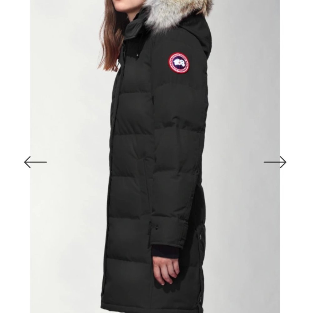 Black Canada Goose Parka